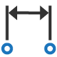 Tool-Symbol „2-Punkt-Linearbemaßung“