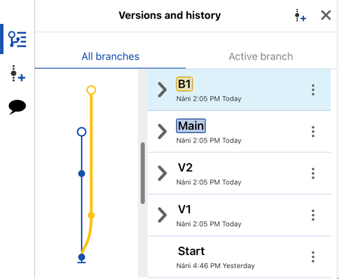 Standard-Versionsmanager für iOS