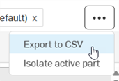 Export to CSV