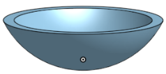 Example before a non-uniform scale