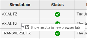 Results and History context menu option