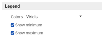 Minimum/Maximum anzeigen
