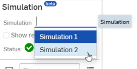 Spalten in Simulationstabellen