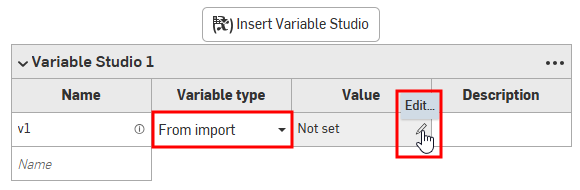 From table variable type