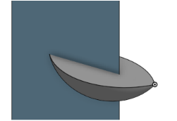 Ejemplo de dos piezas con masa interferente