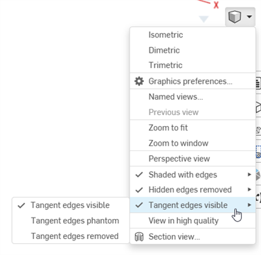 Camera and render options: Tangent options