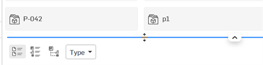 Folder and Documents list divider