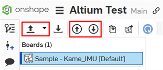 Altium toolbar