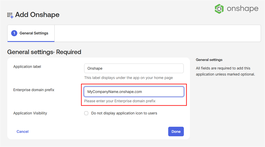 Okta: Configuración general