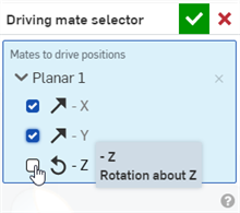 Selector de relación de conducción