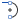 Ícono de herramienta de arco tangente