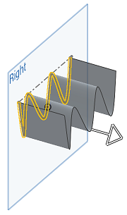 Ejemplo de extrusión ciega