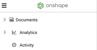 Barra de menús Enterprise en Android