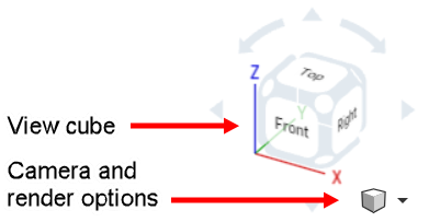 Ejemplo de visualización de planos en el cubo