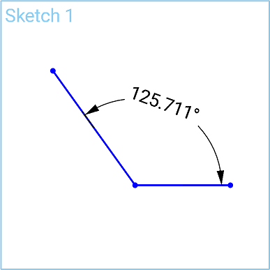 Exemple de cote d'angle