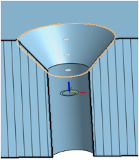 Example of Mate Connectors on Virtual Sharps