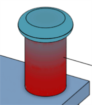 exemple d'échelle de couleurs bleu-rouge