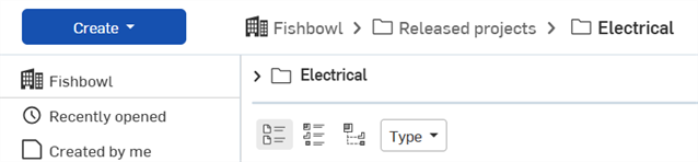 Exemple de capture d'écran de dossiers imbriqués dans Onshape
