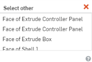 Sélectionnez autre dans le menu contextuel