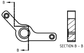 Selecting more snap points to create a jogged section view, after