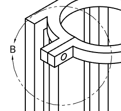 Defining the circumference of the Detail  view