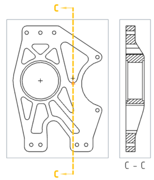 example of clicking and dragging the snap point to a new location