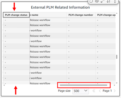 Frozen column example