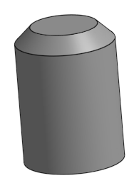 Exemple de chanfrein cylindrique (après)