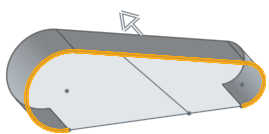 exemple d'entité avec une nouvelle extrusion