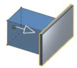 exemple d'extrusion jusqu'à la pièce