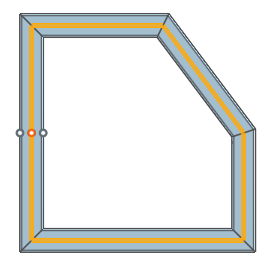 Type d'angle de repli