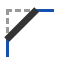 Sketch chamfer icon