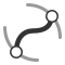 Icône de fonction Courbe de jonction