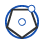 Inscribed polygon icon