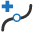 Spline point drawing icon