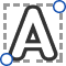Text icon