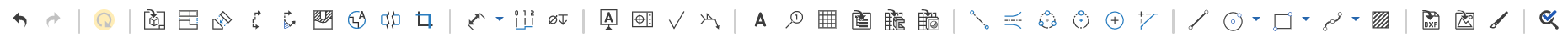 La barre d'outils Dessins