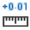 Units and precision icon
