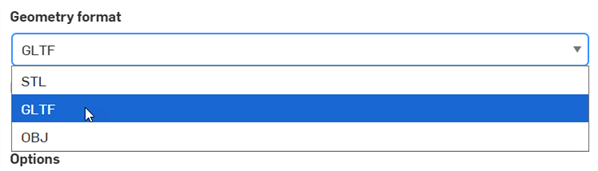 URDF : format géométrique
