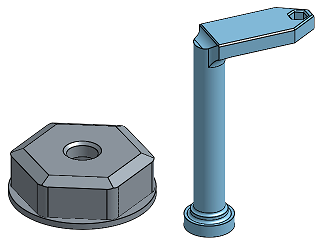 Exemple de liaison pivot-glissant