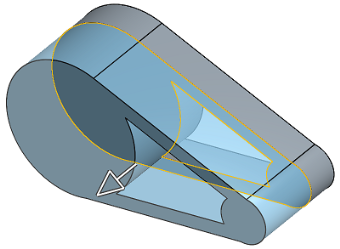 Exemple d'extrusion de la fonction Nouveau matériau