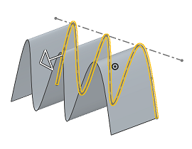 Exemple d'extrusion de la fonction Surface