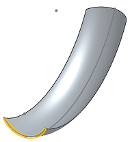 Exemple de Balayer : surface