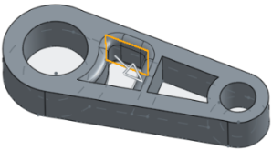 Exemple de propagation tangente