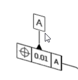 Attaching a Datum to a Geometric tolerance