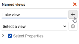 Adding the Named view