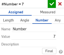 Création d'une variable numérique