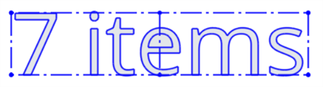 Variable numérique dans l'esquisse de texte