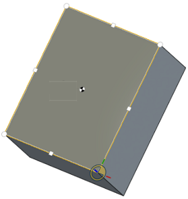 Example shows centroid point icon