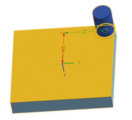 Esempio di selezione di mate connector